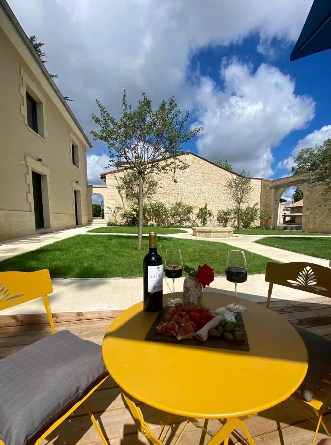 La Maison L'Eperon, Stylish 5 Star Villa Surrounded By Vineyard Near Saint Emilion Vérac Buitenkant foto