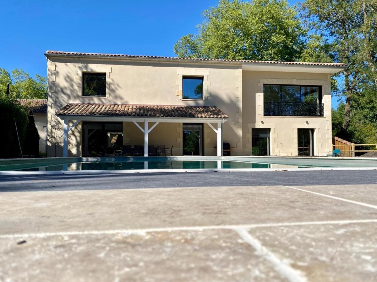 La Maison L'Eperon, Stylish 5 Star Villa Surrounded By Vineyard Near Saint Emilion Vérac Buitenkant foto
